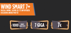 Chi passa a Wind entro il 17 luglio può avere 1000 minuti e 7 Giga a 7 euro 8
