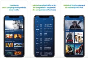 Sky GO nuova app iPhone