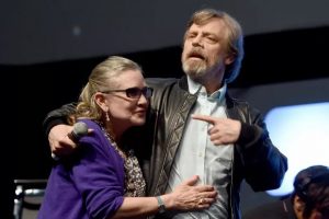 Carrie Fisher e Mark Hamill Star Wars Episodio IX