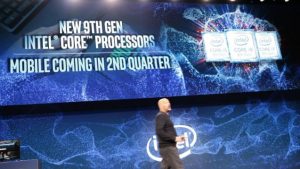 Intel CPU 9° gen CES 2019