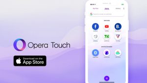 Opera Touch iOS Crypto Wallet