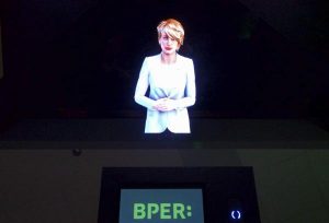 intelligenza artificiale banca BPER Valentina impiegata digitale