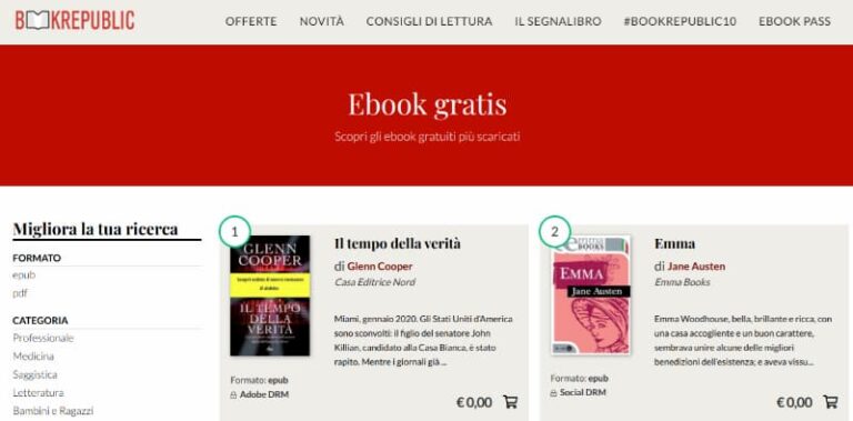 I 10 Migliori Siti Per Scaricare EBook Gratis Legalmente