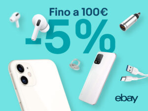 Nuovo codice sconto eBay: risparmia fino a 100 euro su eBay fino al 26 luglio 1