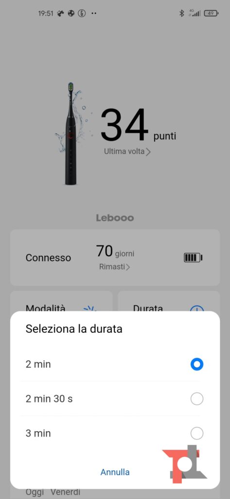 Recensione spazzolino Huawei Lebooo Smart Sonic 8