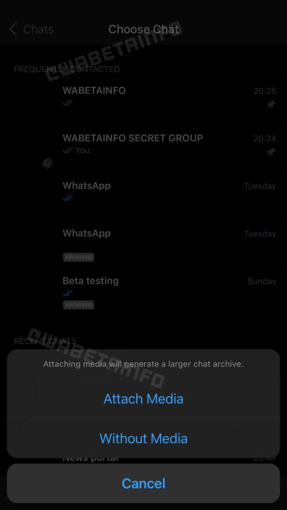 WhatsApp beta si aggiorna su iOS: ecco le novità 2