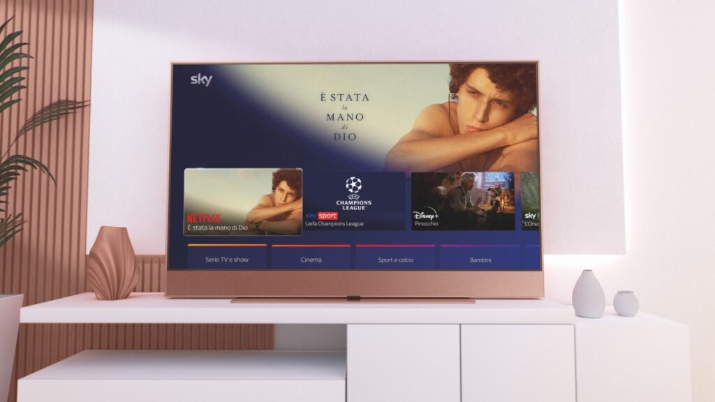 Sky Glass è ufficiale disponibile in Italia da oggi la smart TV di Sky