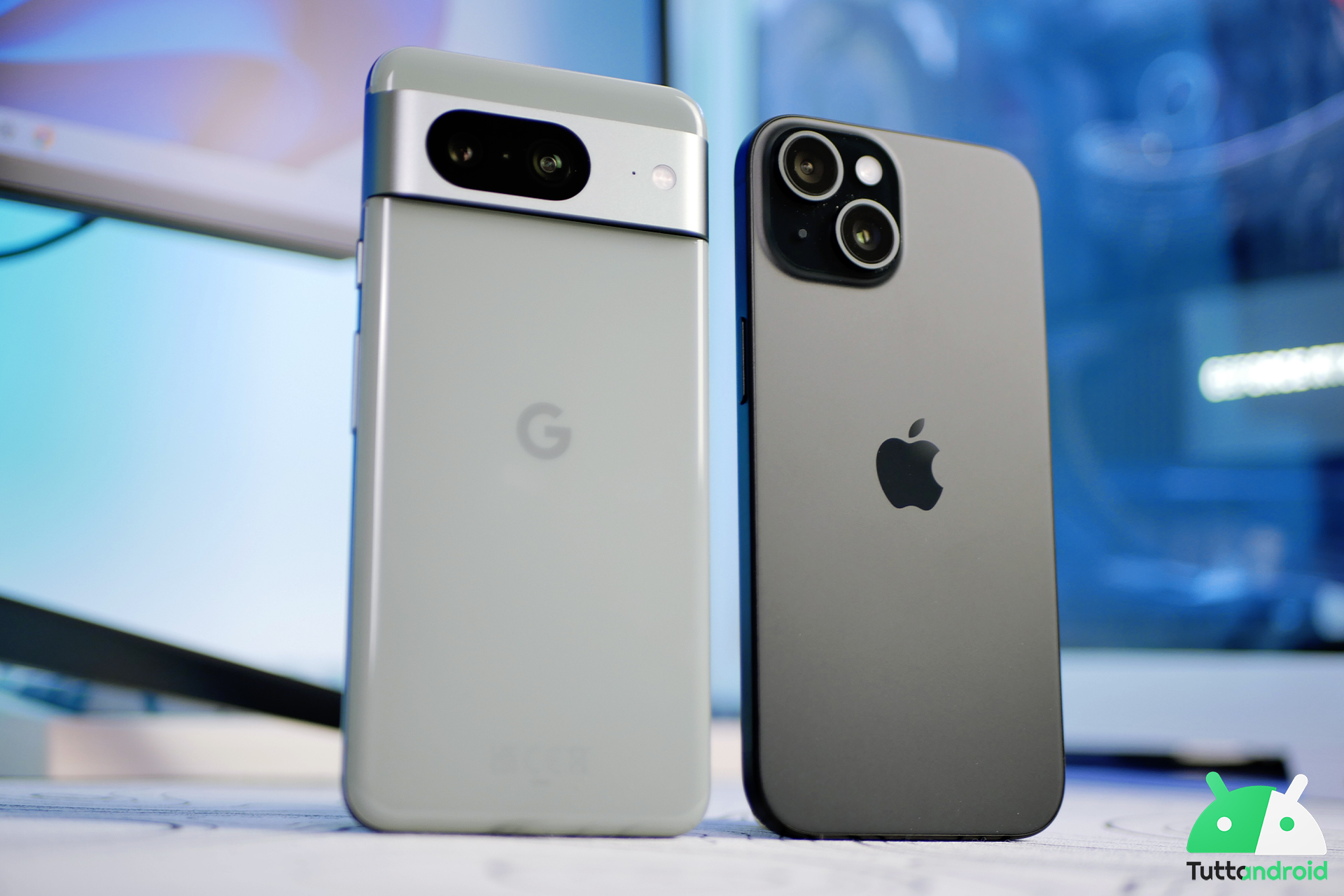 Pixel 8 vs iphone 15 