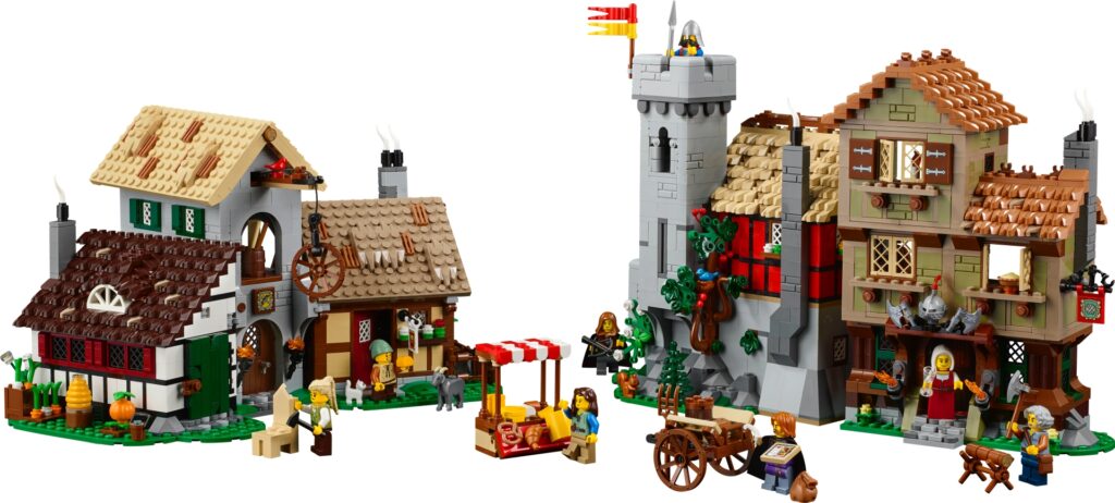 LEGO Piazza della città medievale, ufficiale la rivisitazione di un grande classico 6