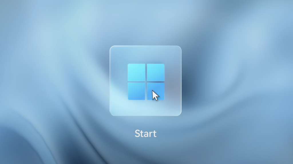 Windows 11 menu start