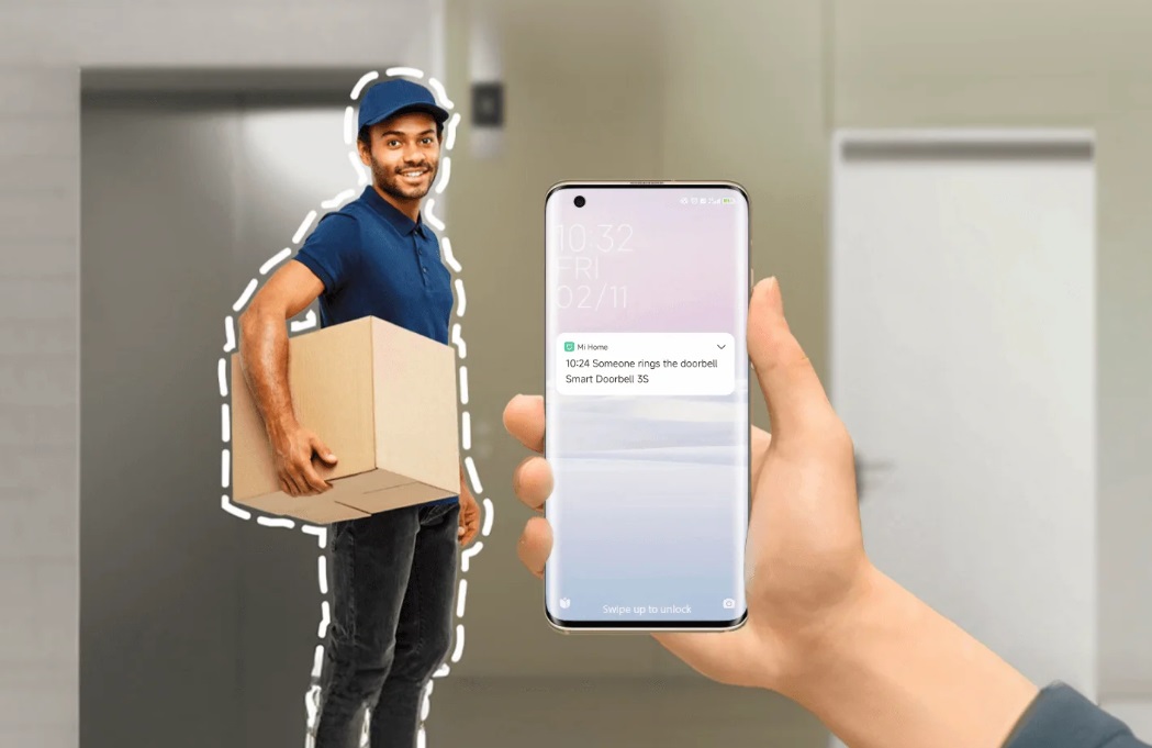 Xiaomi Smart Doorbell 3S riconoscimento persone