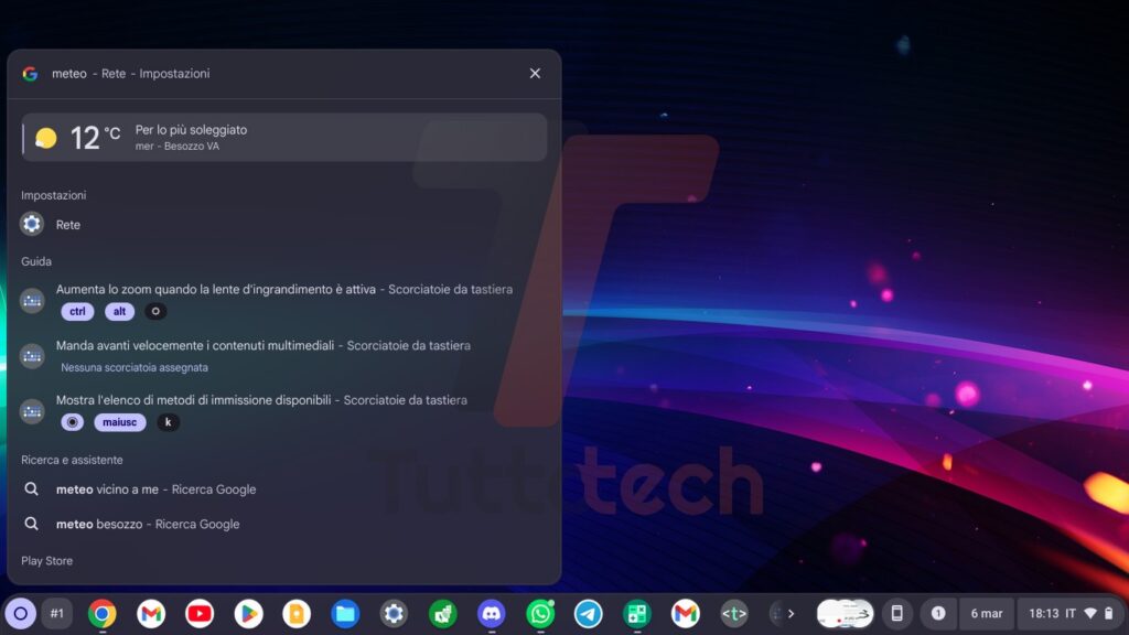 ChromeOS 122 nuove funzioni launcher