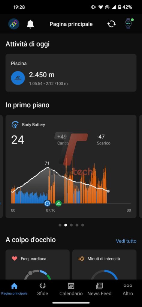 Garmin Connect app