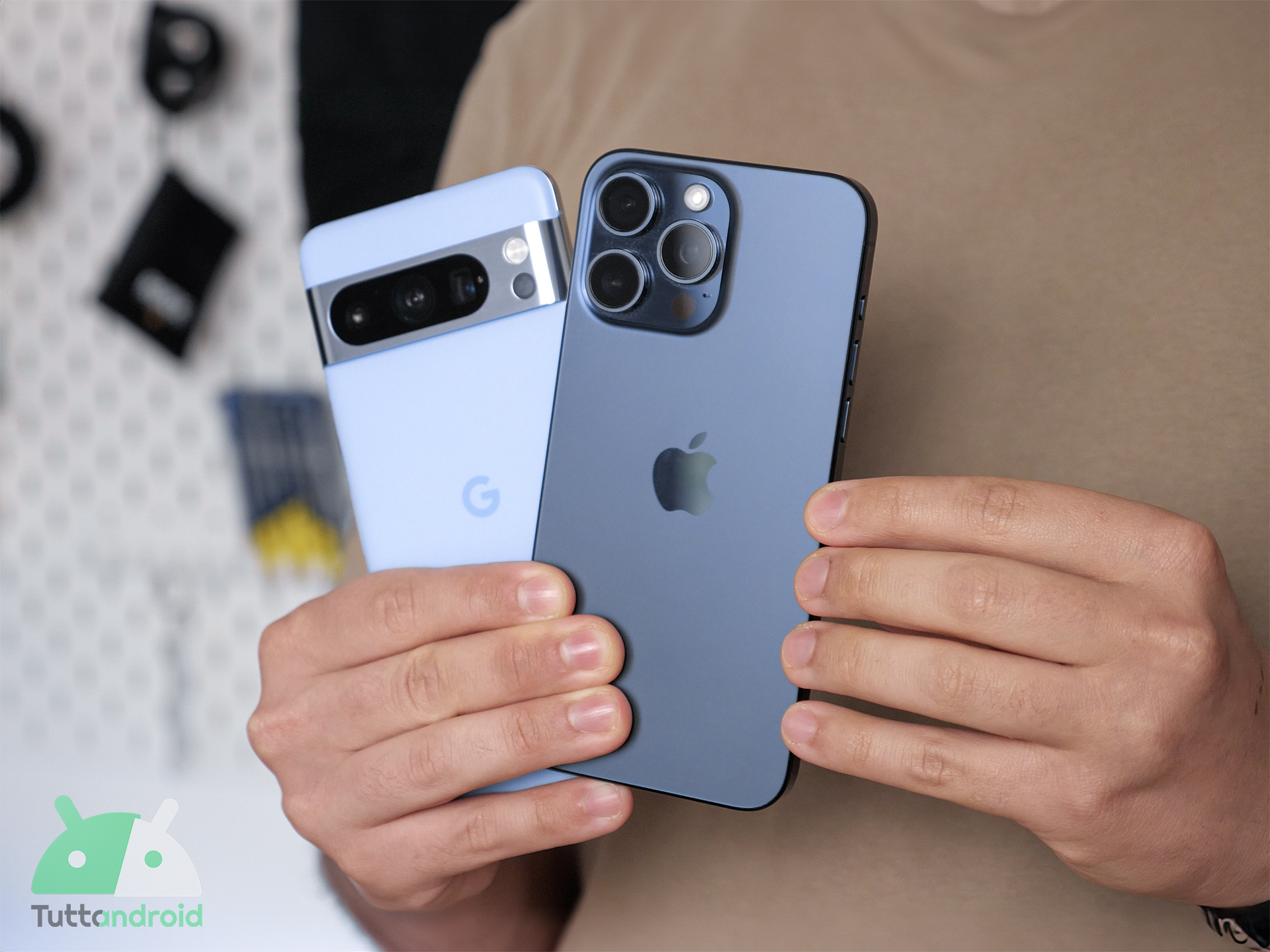 Google Pixel 8 Pro vs iPhone 15 Pro