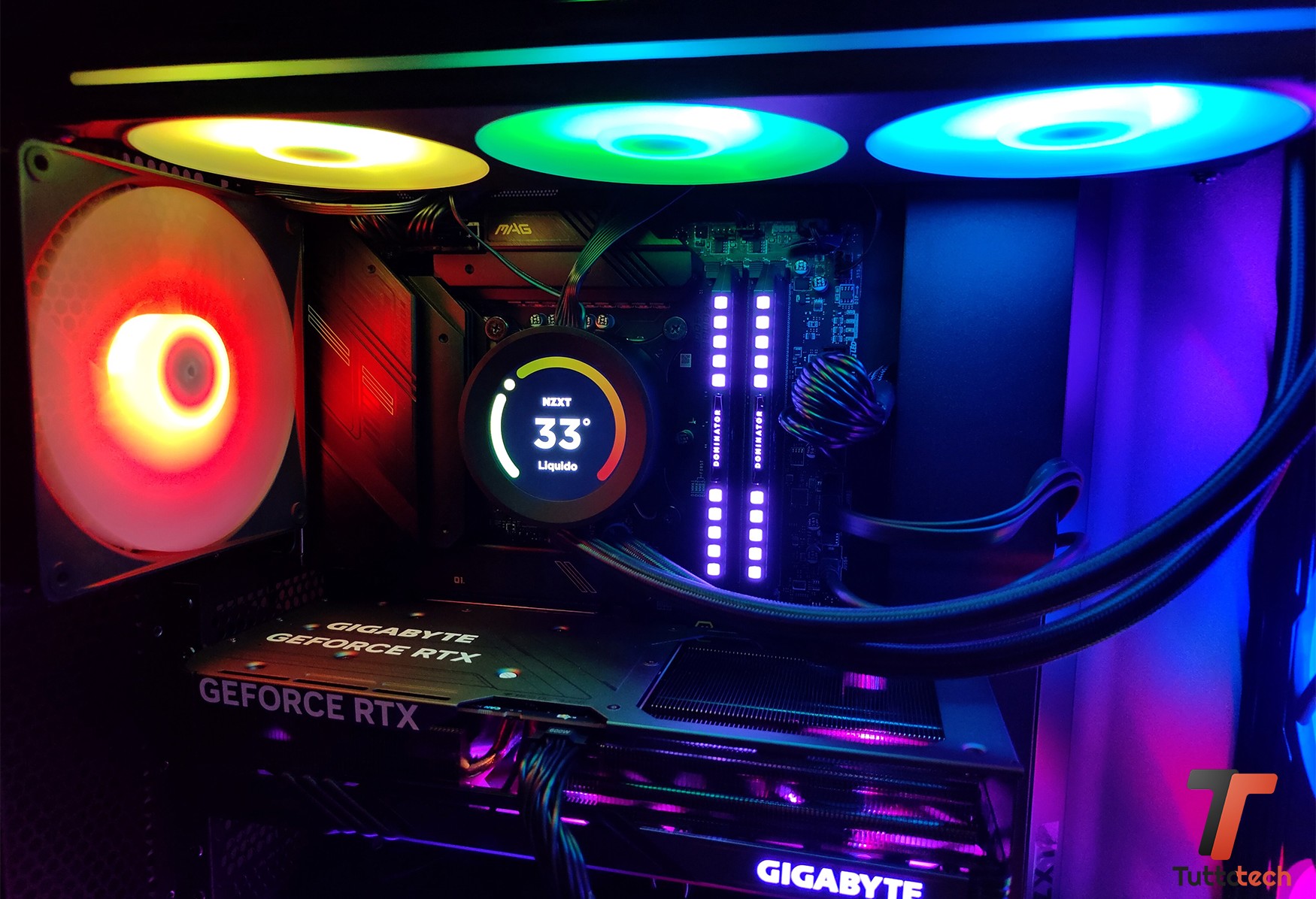 NZXT H7 Flow RGB test