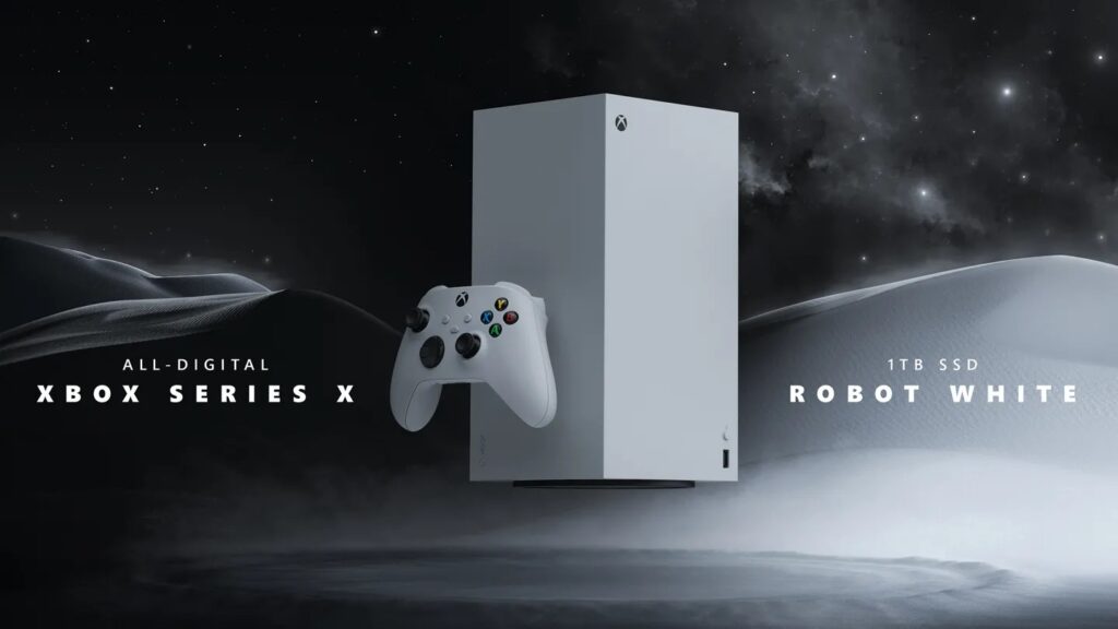 Xbox Series X bianca digital