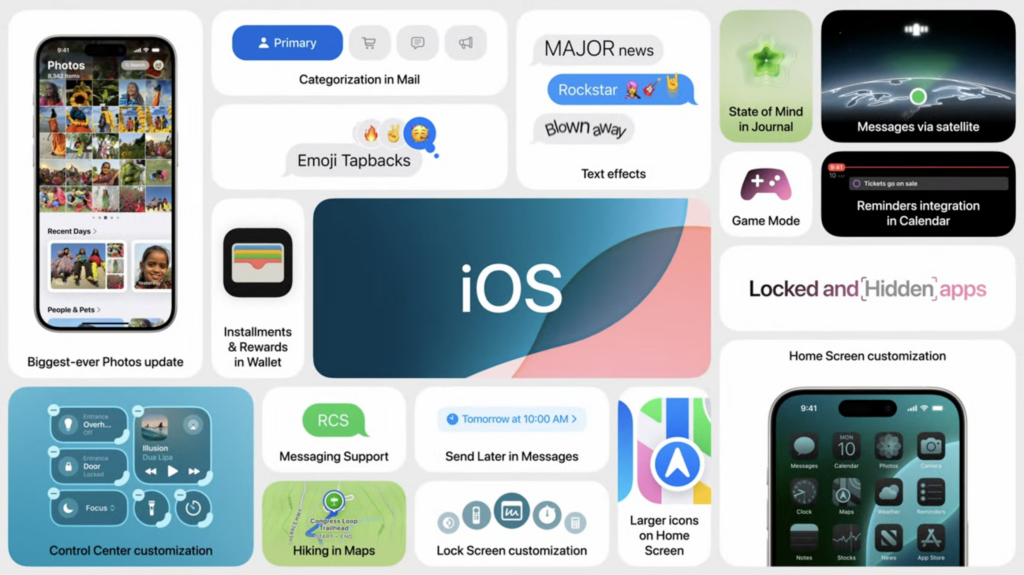Apple presenta iOS 18: rivoluzionario su personalizzazione, funzioni e AI 8