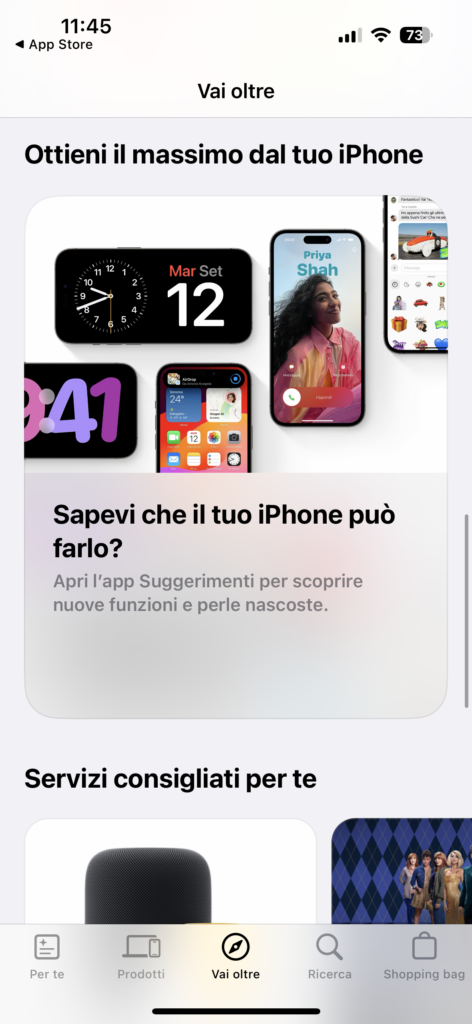 App Apple Store rinnovata 4