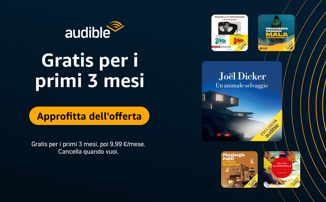 Audible offerta 3 mesi