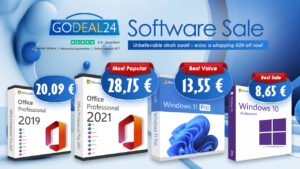 Nuovi pazzi sconti su Godeal24 Per avere Windows e Office a prezzi mai visti 1