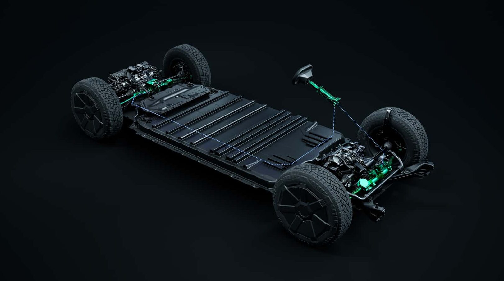 tesla cybertruck powertrain