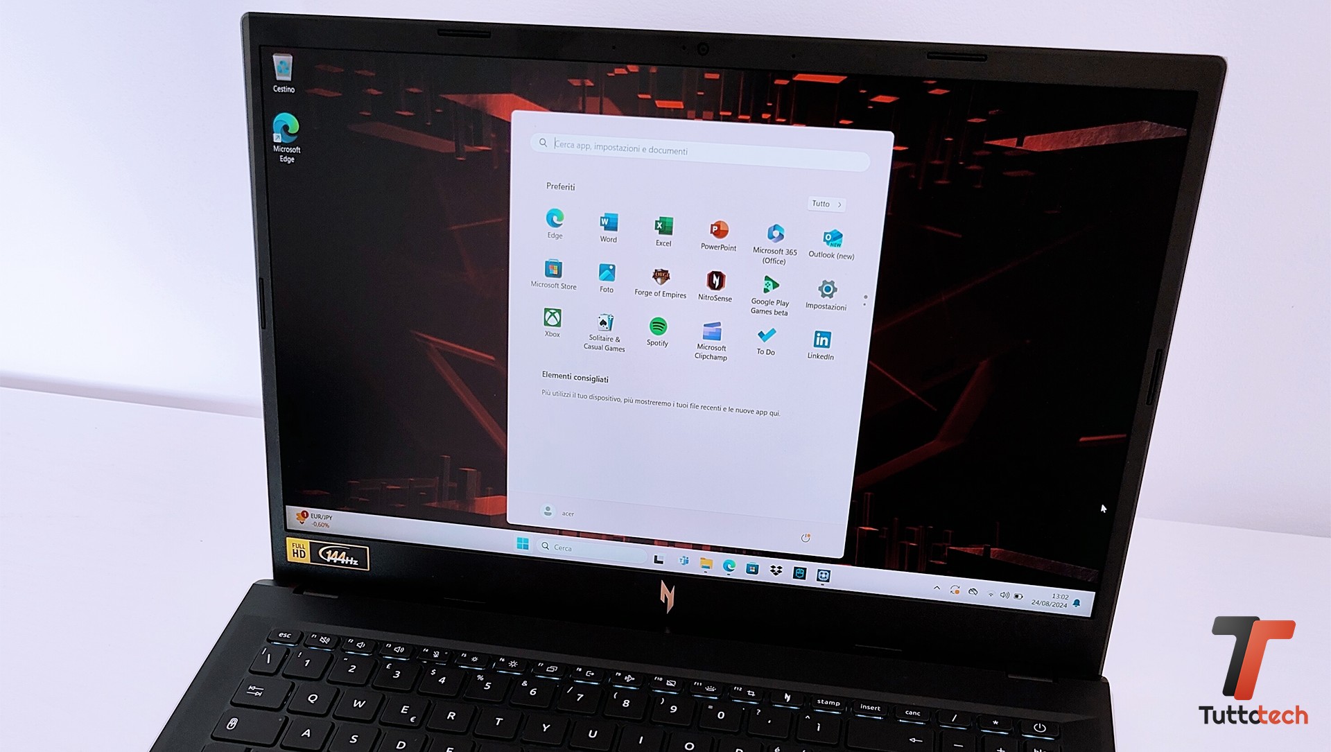 Acer Nitro V15 display