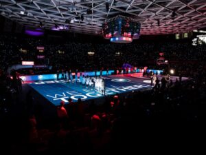 BMW Arena pavimento LED