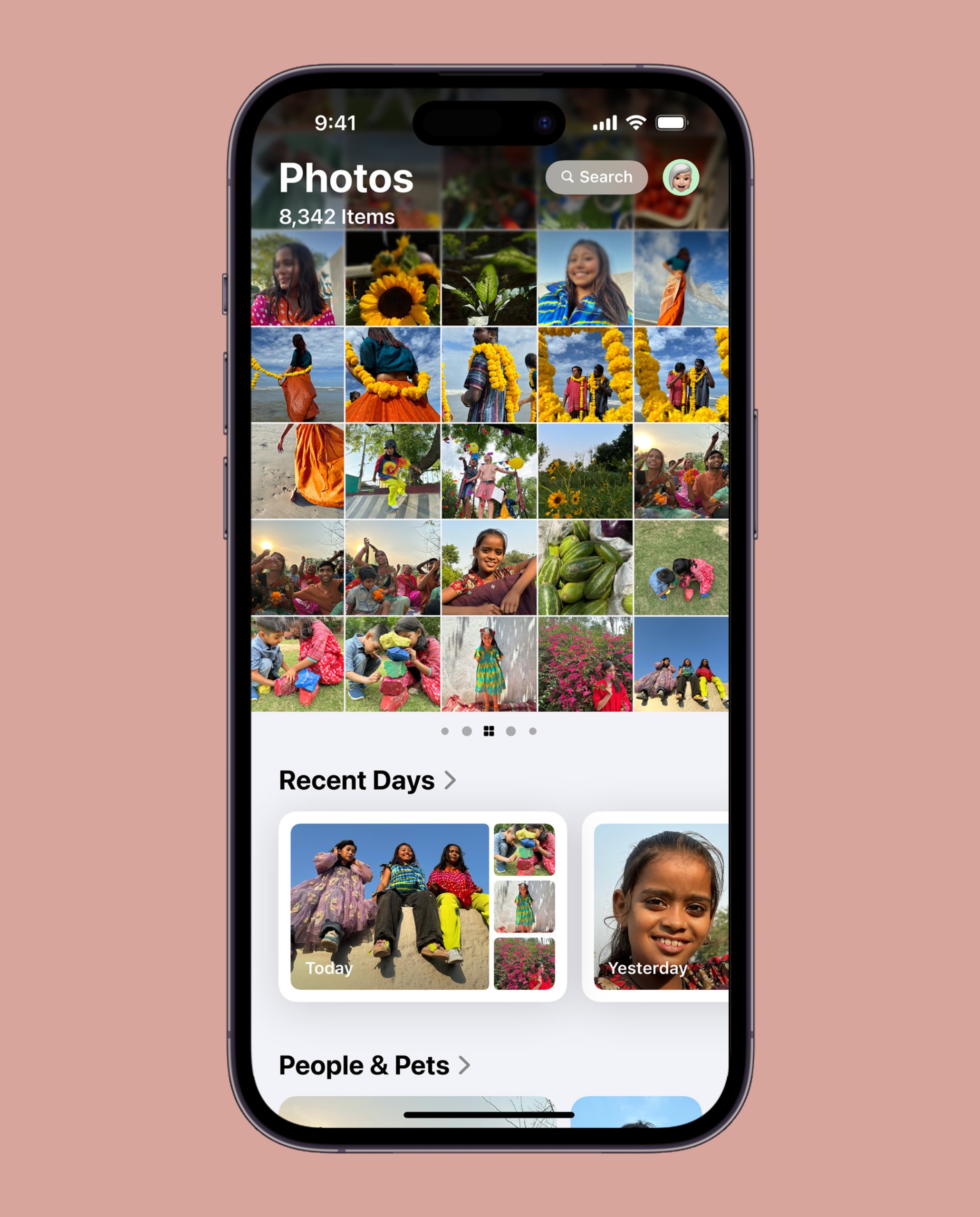 Apple iOS 18 - nuova app Foto