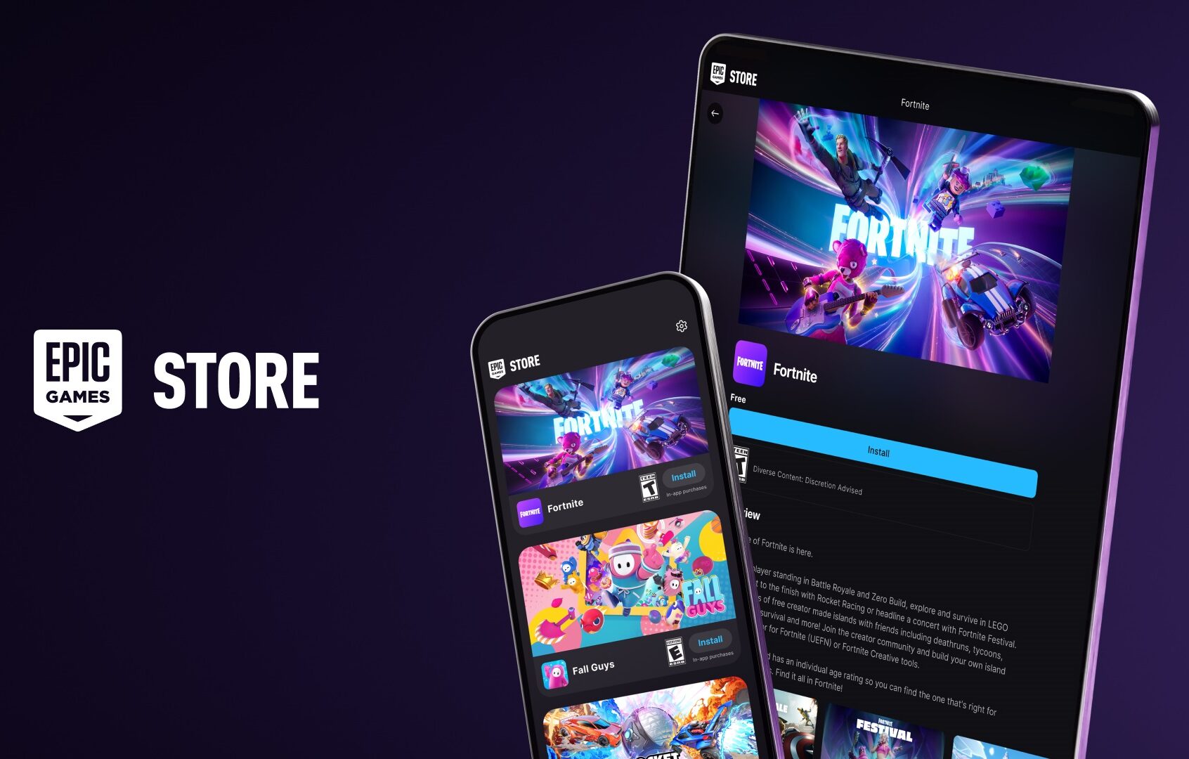 Epic Games Store iphone ipad