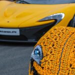 Lando Norris ha guidato una McLaren P1 costruita con LEGO Technic 3