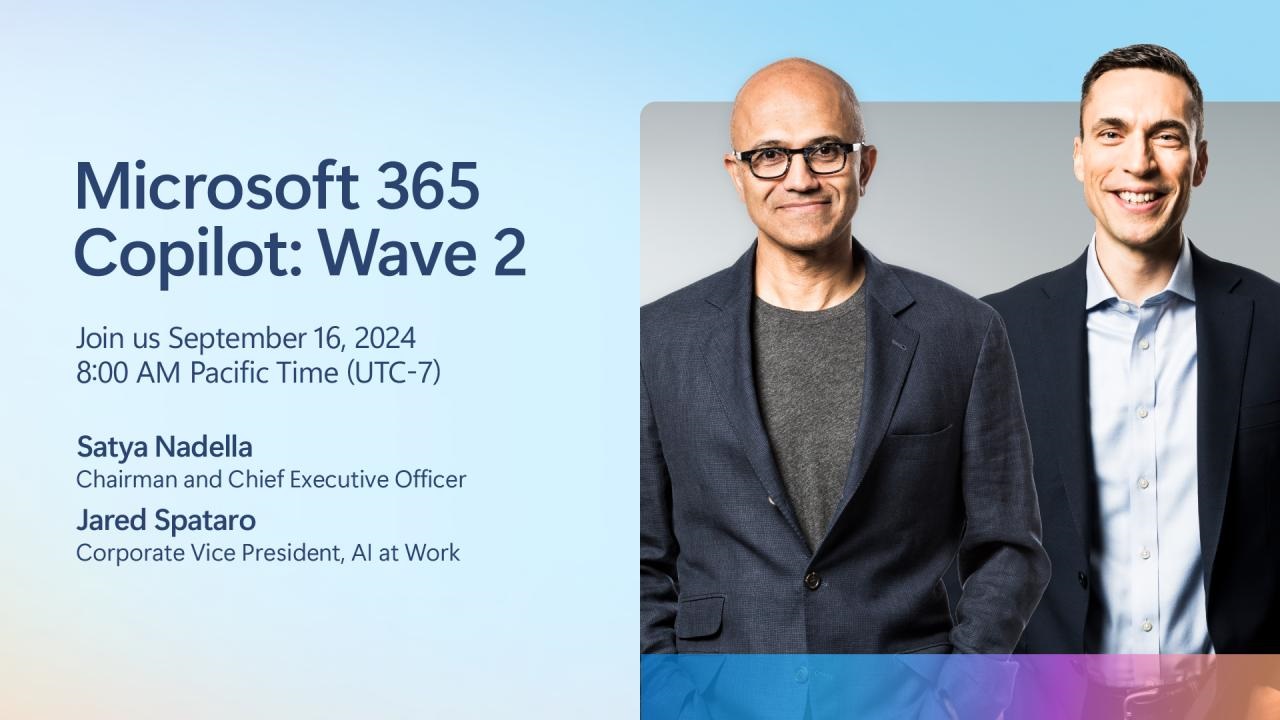 Microsoft 365 Copilot Wave 2 teaser