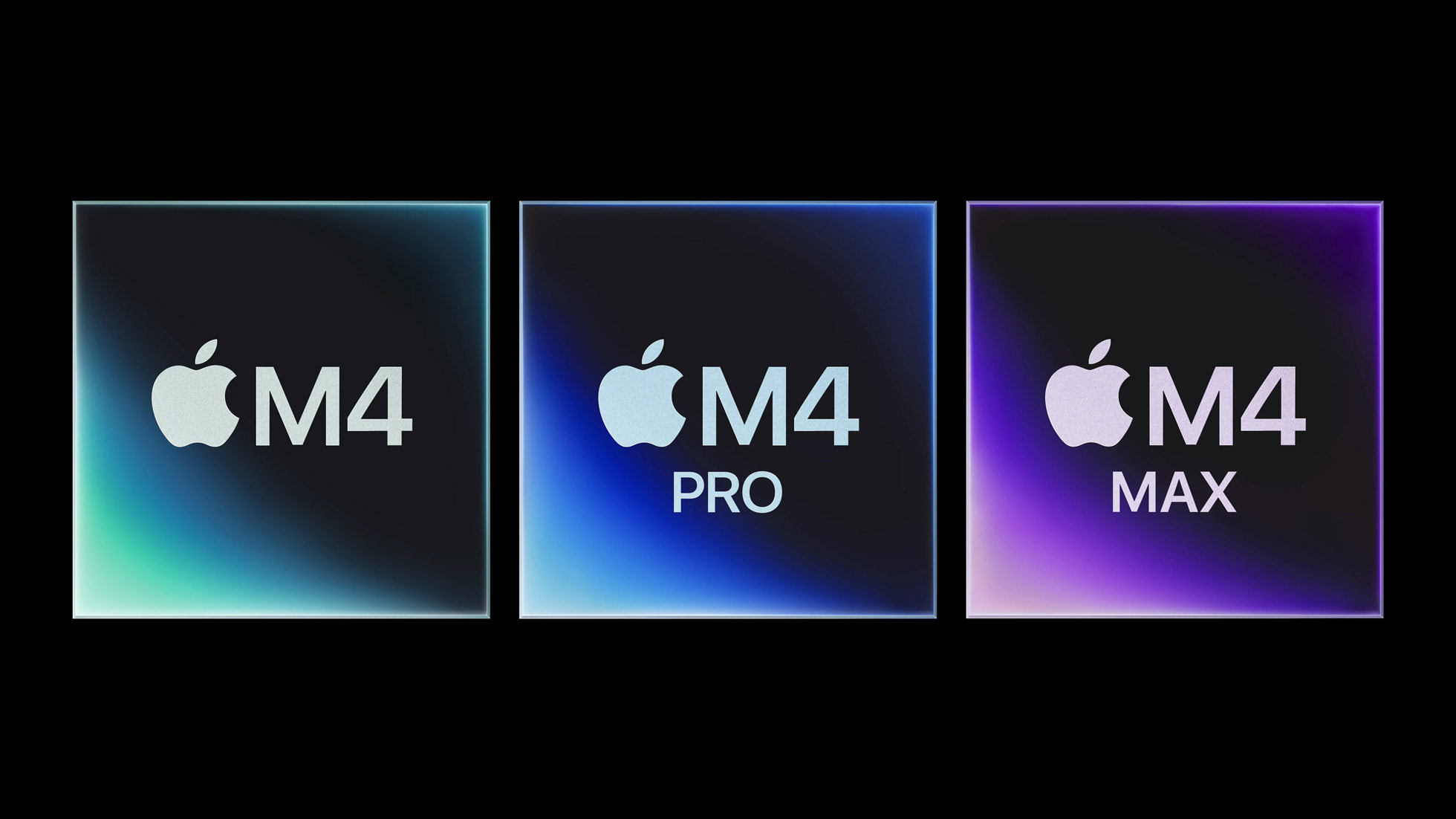 Apple Silicon M4, Apple SIlicon M4 Pro, Apple SIlicon M4 Max