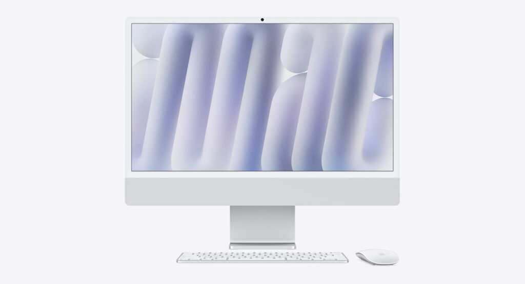 Apple iMac M4 argento