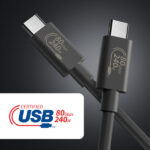 Arriva il primo cavo USB4 2.0 da 80 Gbps e 240 Watt 2