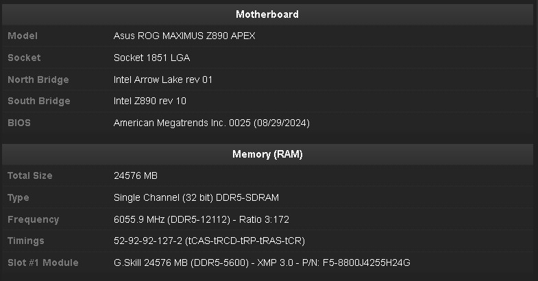 ASUS DDR 12000 mts