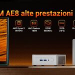 Doppio sconto per il mini PC GEEKOM AE8 con CPU Ryzen R9 5