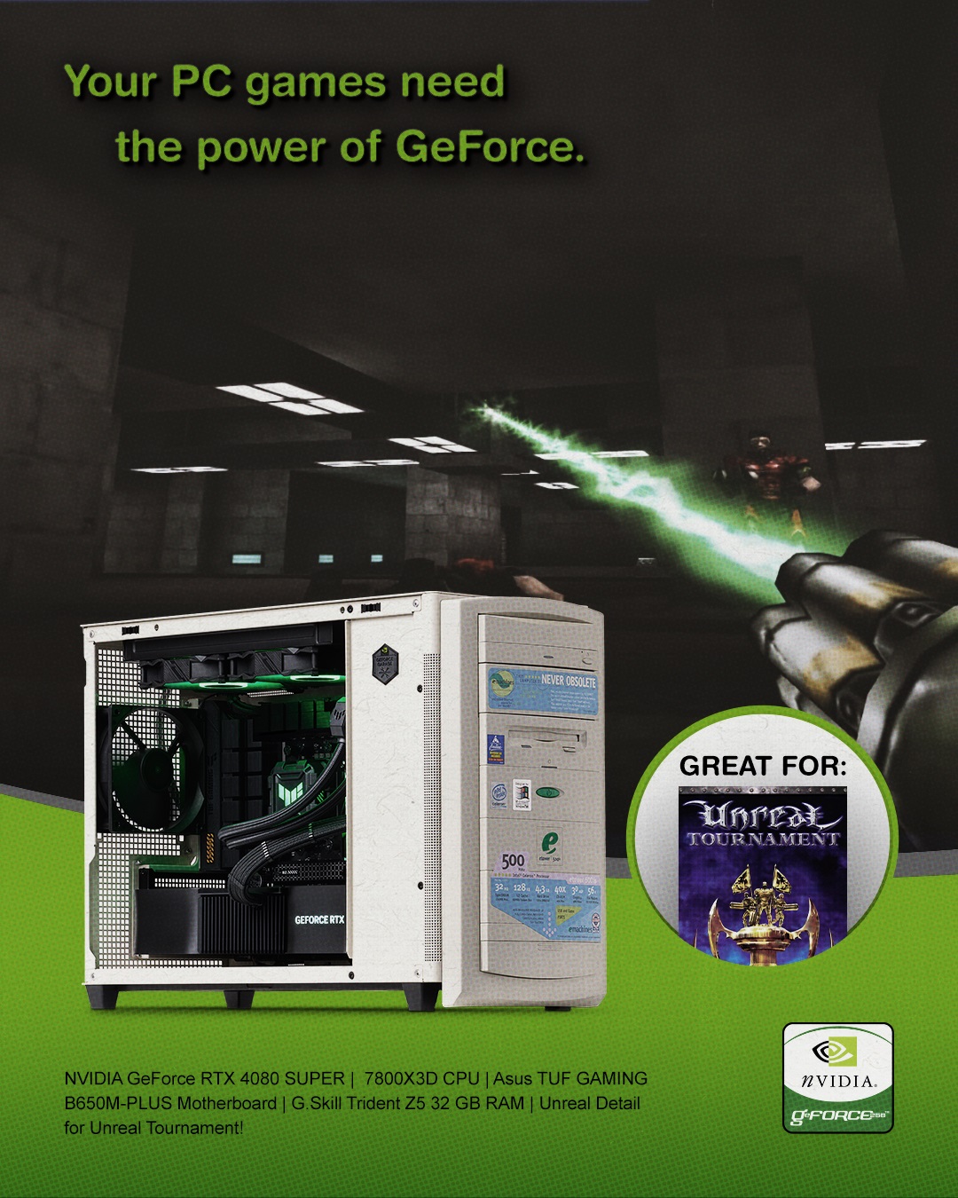 GF256 Retro Sleeper PC 1999 Advert