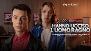 Hanno ucciso l'Uomo Ragno - La leggendaria storia degli 883 - novità NOW e Sky ottobre 2024 da guardare