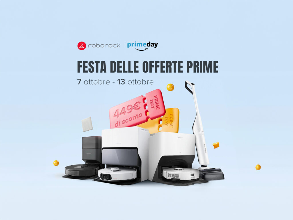 Roborock lancia tantissimi sconti per la Festa delle Offerte Prime di Amazon 9