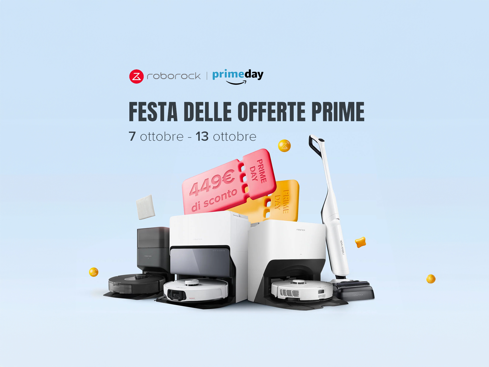 Festa offerte prime roborock