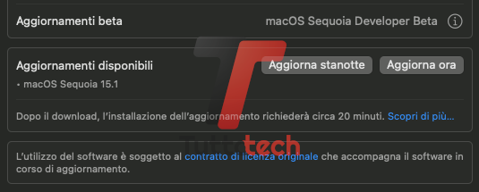 Apple macOS 15.1 Sequoia Release Candidate on MacBook Pro 16 M1 Pro