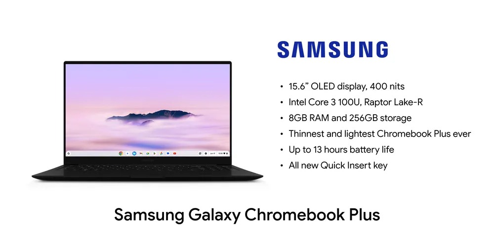 Samsung Galaxy Chromebook Plus