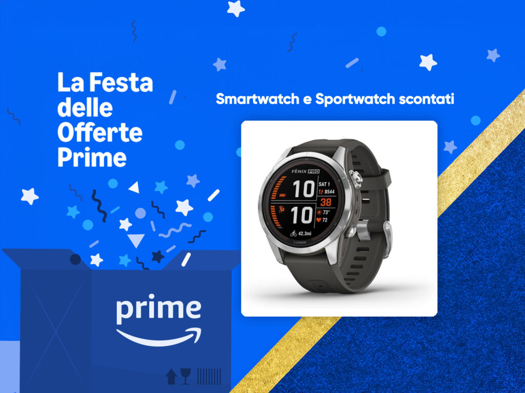 smartwatch festa offerte prime amazon