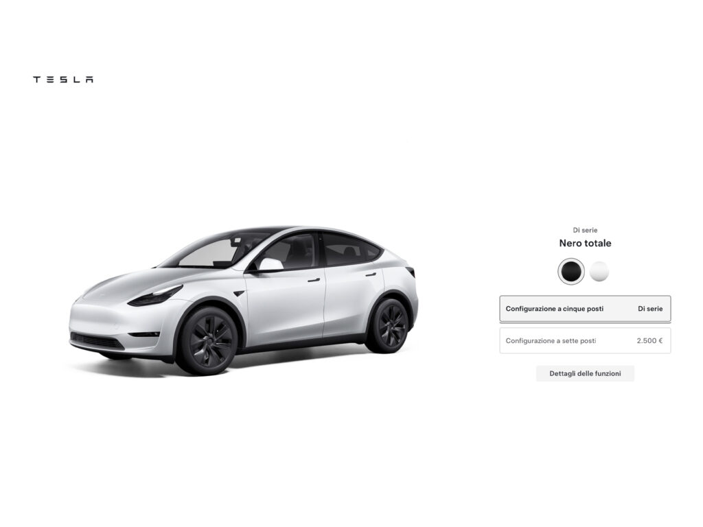 Tesla Model Y adesso disponibile in versione 7 posti, anche in Italia 1