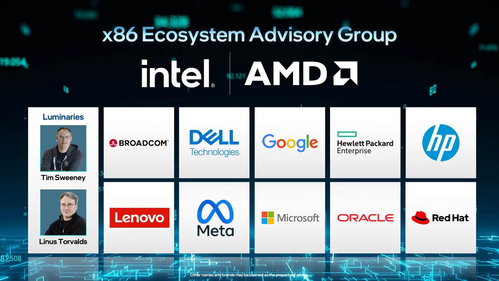 x86 Ecosystem Advisory Group