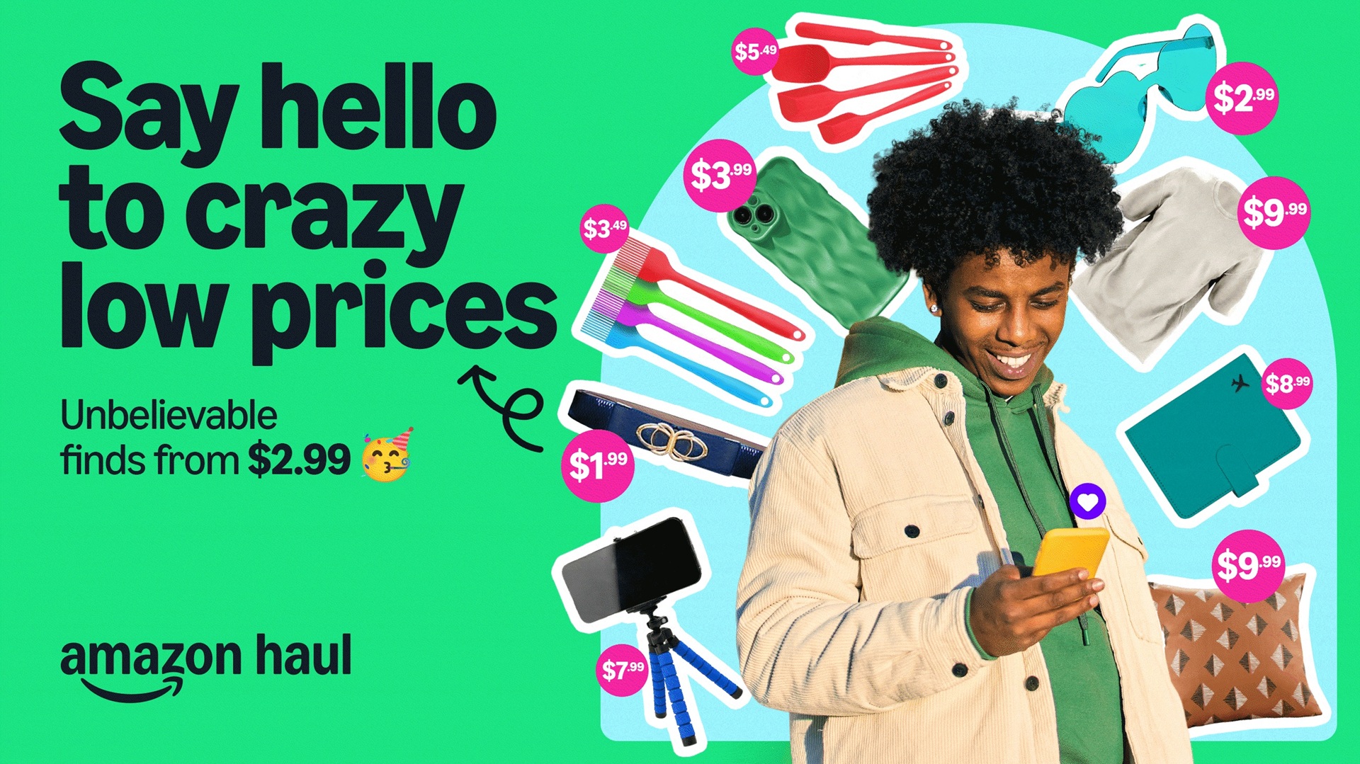 Arriva Amazon Haul, lo store low cost che sfida Temu e Shein