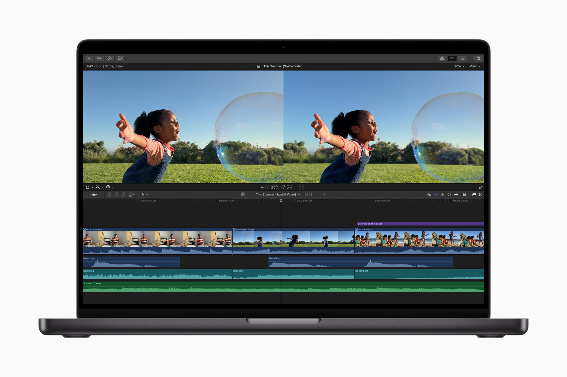 Apple Final Cut Pro 11 per Mac - Editor video spaziali