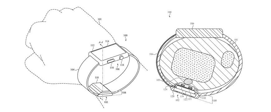 Apple Watch brevetto misurazione pressione sanguigna