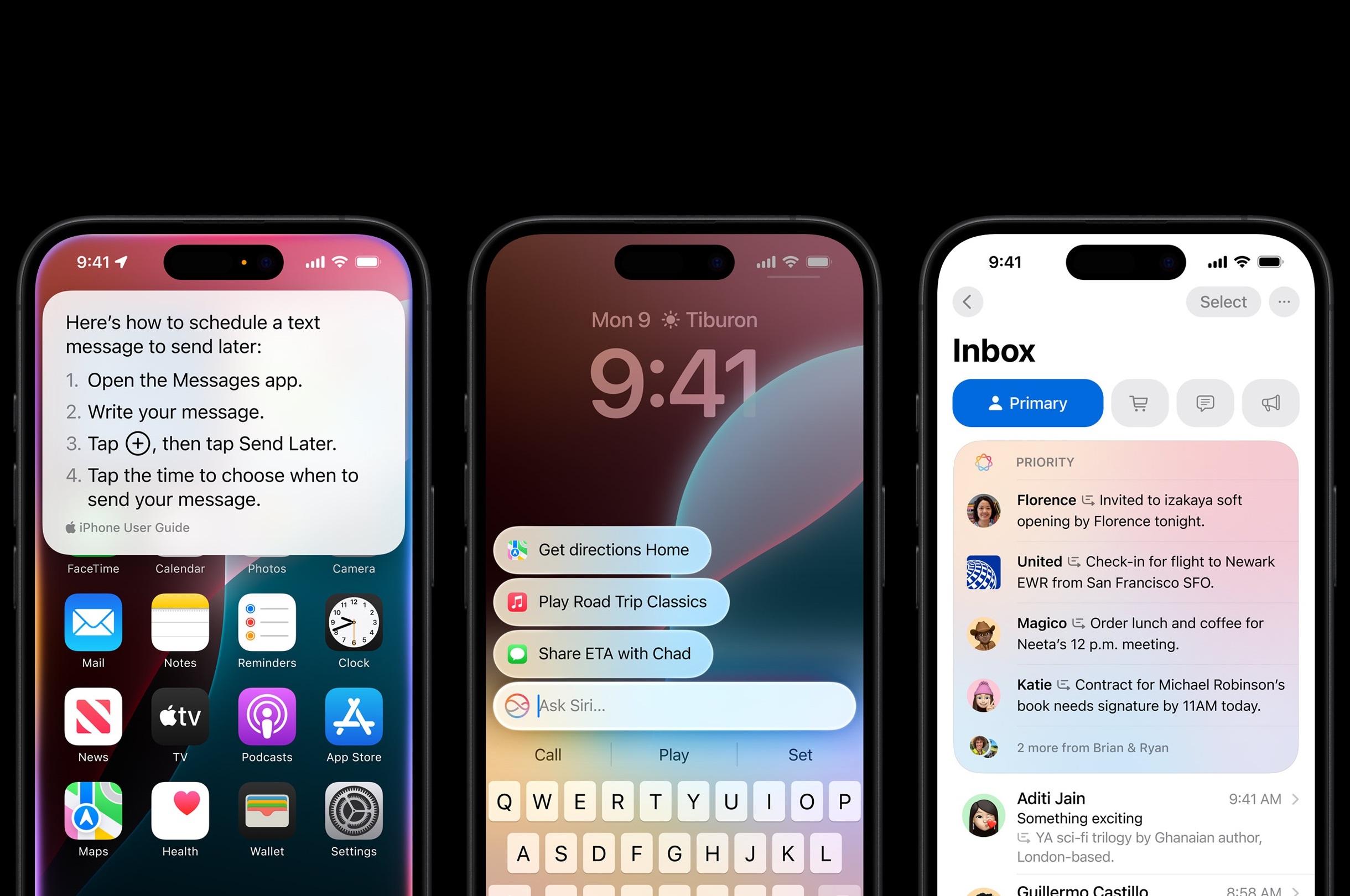 Apple iOS 18 - Siri con Apple Intelligence