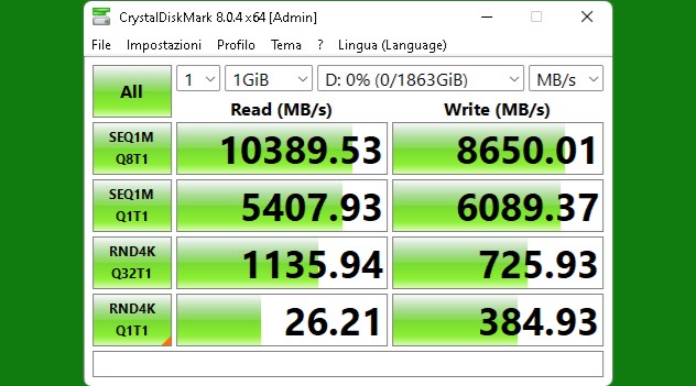 Corsair MP700EElite 2 TB 10 GBps